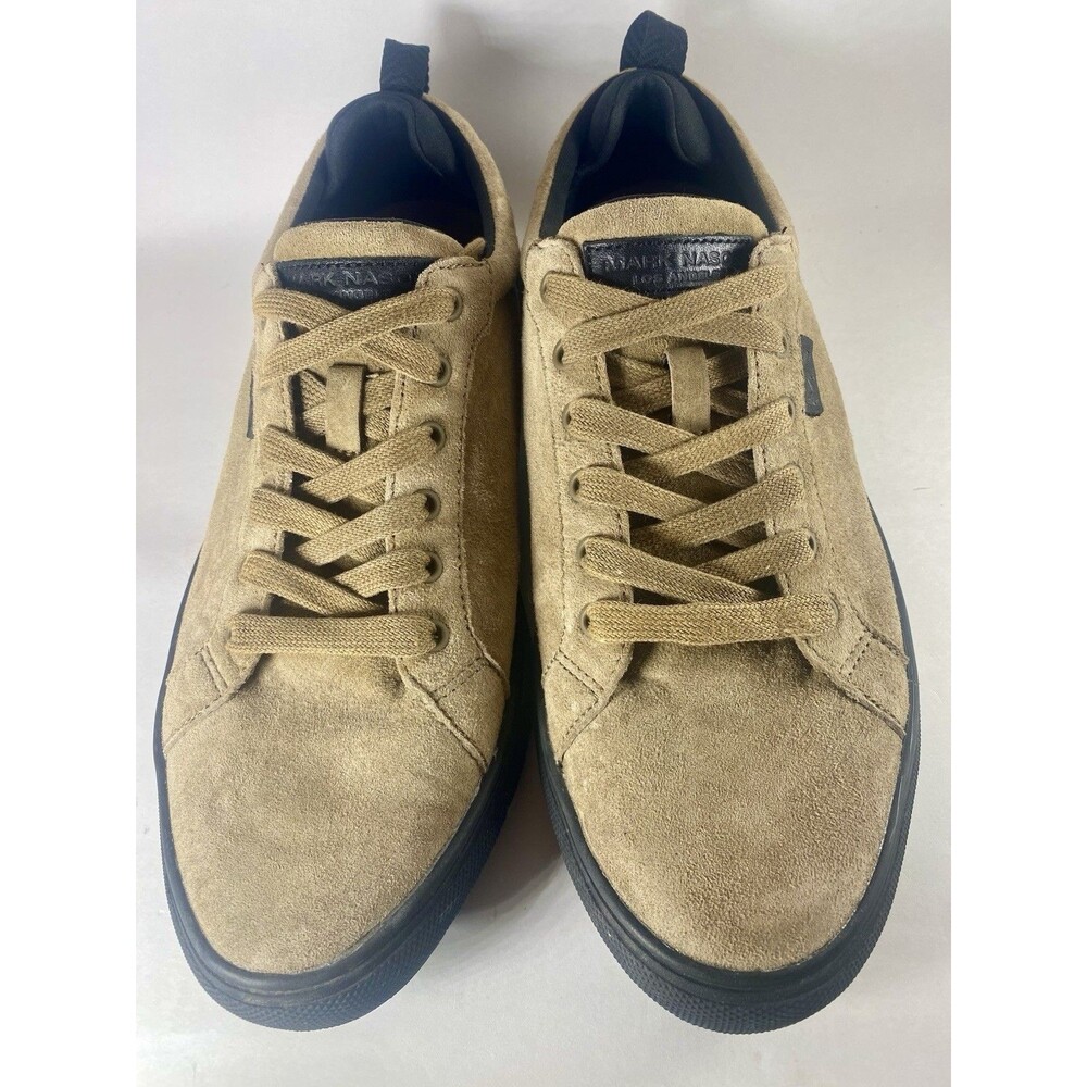 Mark Nason Skechers Men’s 8.5 Tan Brown Suede Leather Oxford Sneakers RARE